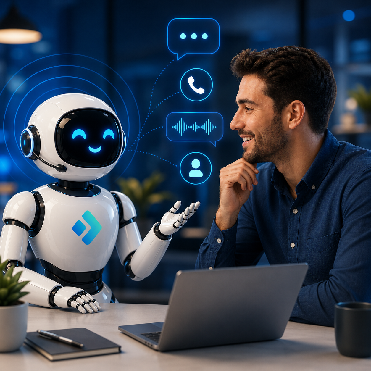 AI Calling Hero